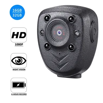 Най-новият 1080 P HD Мини Dvr Камера е С 16 г/32 Г Карта Преносим Клип на Видео Запис За Домашна Камера за Видеонаблюдение Спортна Камера