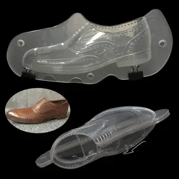 Направи си САМ 3D Мъжки Обувки Форма Поликарбонат Желе Пластмаса С Форма на Бонбони в Ледената Форма