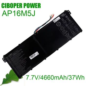Натурална качествена батерия за лаптоп AP16M5J 7.7/4660 ма/37Wh за A315-21 A315-51 ES1A114 A315 KT.00205.004 KT.00205005 2ICP4/80/104