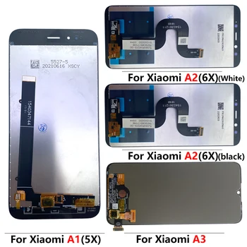 Нов Дисплей За Xiaomi A1 A2 A3 LCD дисплей с Сензорен Екран Дигитайзер В Събирането На Xiaomi 8 Lite Резервни Части