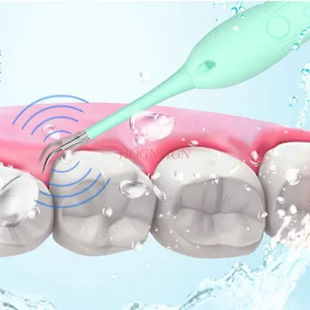 Нов Електрически Чисти Зъбите на Първото поколение За Премахване на Зъбен Камък, Избелване Инструмент За Зъби, Продажба на Червени Зъби