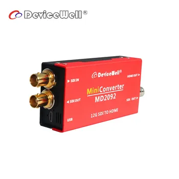 Нов Продукт MD2092 12G SDI 1080P Down Scaler Мини Видео Конвертор