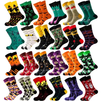 Нови мъжки Смешни Чорапи, Модни дамски Чорапи с герои от аниме, Модерен секси Чорапи с герои от Анимационни филми, високо качество на Есенно-зимните Модни Чорапи