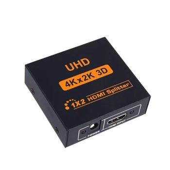 Опаковка Hdmi 1: 2 4k * 2k hdmi HD видео на един екран опаковка видео hdmi1: 2.