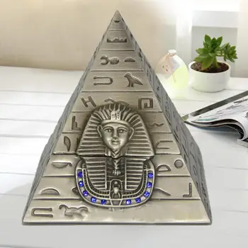 Органайзер За Бижута Във Формата На Пирамида, Творчески Калъф За Бижута На Паметта С Йероглифи, Трайни Стоки За Съхранение На Обици, Гривни
