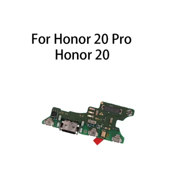 Оригинален USB Порт за зареждане на Такси Гъвкав Кабел Конектор за Честта 20 Pro/Honor 20