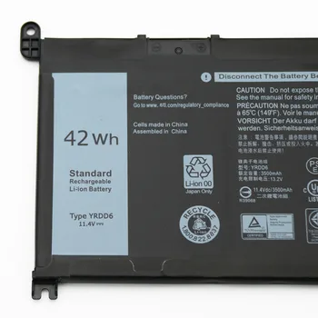 Оригиналното качество на YRDD6 Батерия за Лаптоп 7368 7378 14-7460 15 7560 Серия Лаптоп 51KD7 0VM732