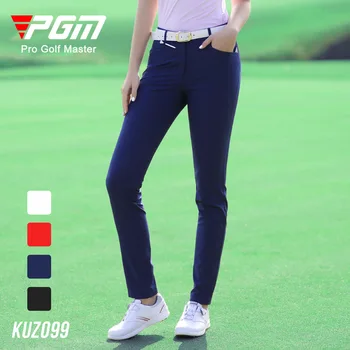 Панталони за голф PGM дамски пролетно-летни панталони за голф с топката slim fit тесни панталони стрейчевые панталони