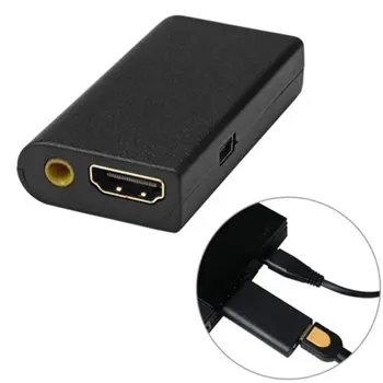 Преносим PS2-HDMI-съвместим аудио-Видео Конвертор AV Адаптер HDMI-съвместим Кабел За SONY PlayStation 2 с Щепсел