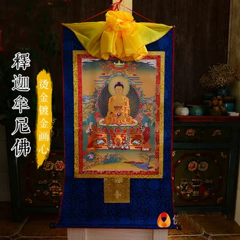 Продажба на едро, будистки стоки, ДОМ на храма, Ефективен защитен талисман, будизъм, Олтара на Буда Шакямуни, Thang-ха Тханка, живопис