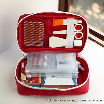 Първа Помощ Голяма Аптечка Лекарства Открит Къмпинг, Лов Авариен Комплект Дамски Чанти Чанта За Съхранение На Лекарства Малки Чанти-Организаторите
