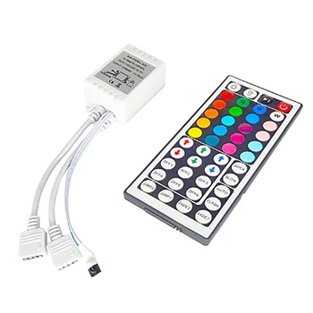 Разпределителен кутия RGB подложки LED с дистанционно управление 44Keys Разпределителен кутия 44Key RGB