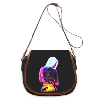 Самоличността на Изкуството момиче 3D Принт Новата Модерна Дамска Чанта за През Рамото на Луксозни Чанти, Дамски Чанти с Цип Чанта Дамска Чанта През Рамо
