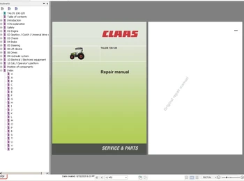 Селскостопански ръководство Claas 35.38 GB Пълната колекция обновена 05.2022 PDF DVD