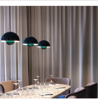 Скандинавски модерен, креативен дизайнерски нощни цветна пъпка с Окачена Лампа За ресторант кабинет, спалня детска стая Окачена Лампа