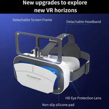 Слушалки VR Слушалки VR 3D Регулируеми За гледане на филми Удобни Очила за виртуална реалност / Очила За смартфон с екран 4,5-7,0 инча