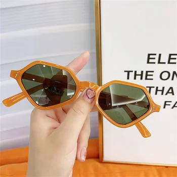 Слънчеви очила Дамски Нередовни Полигональные Цветни Рамки и лещи Допълнителна Функция за Защита от слънцето На открито Gafas De Sol