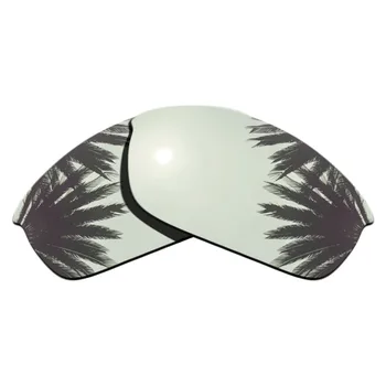 (Сребърно огледало + черно + зелено огледално покритие) 3 чифта поляризирани сменяеми лещи за бронежилета Защита от UVA и UVB лъчи