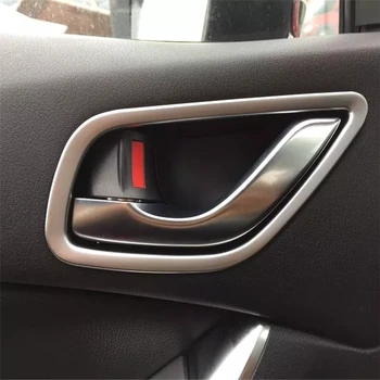 Стайлинг авточехла WELKINRY за Mazda CX-5 2012 2013 2016 ABS хромирани елементи дръжка на чашата вътрешните врати