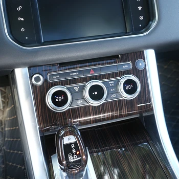 Стил Червено Ясен За Landrover Range Rover Sport RR Sport-2018 ABS Пластмаса Централна Панел на силата на Звука на климатика