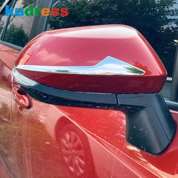 Тампон Върху Огледалото за Задно виждане За Toyota Yaris G Design Хетчбек 2020 2021 ABS Хромирани Автомобили Странични Огледала Формоване Ленти Аксесоари