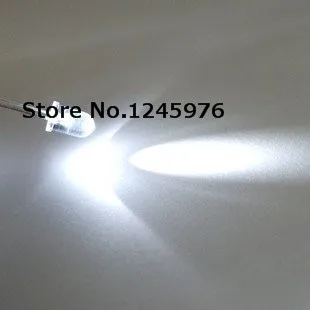 Топки светлина LED 22000-25000МКД белота 5мм ултра ярки светли