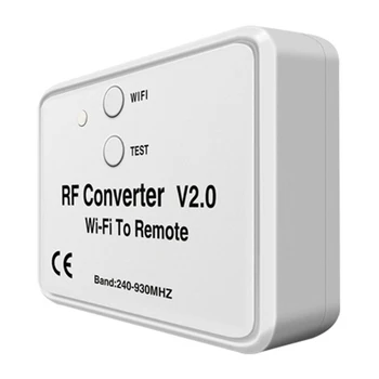Универсален Ключ Wi-Fi Дистанционно Управление 433 Mhz WiFi в Радиочестотни Конвертор Мултичестотно Гъвкави Код за Дистанционно Управление на гаражни врати