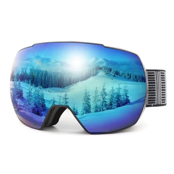 Фарове за Ски Очила с UV400 Защита на Спорт На Открито Снежни Очила за Сноуборд, Ски-Очила за Мъже, Жени и Младежи