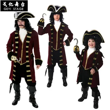 Хелоуин Капитан на пирати карибски пирати шапка Хелоуин костюми за възрастни cosplay пират женски
