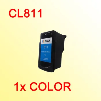 Цветно мастило касета CL811 CL-811 CL811XL, съвместим с CANON MP245/258/268/276/486/496/328/338