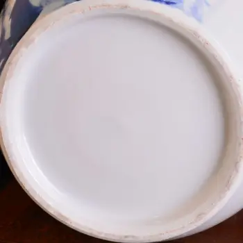 Цзиндэчжэнь керамика Ти Вен ръчно рисувани глазура керамична ваза с висококачествени декорации за интериора