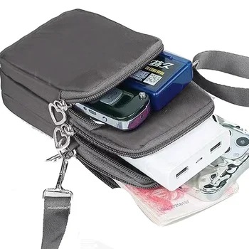 Чанта за мобилни телефони за Жени iPhone 13 Mini 12 Pro Max, Чанта на рамото за Samsung S20 S21, Джоб с жак за слушалки, Спортна Чанта в Ръка