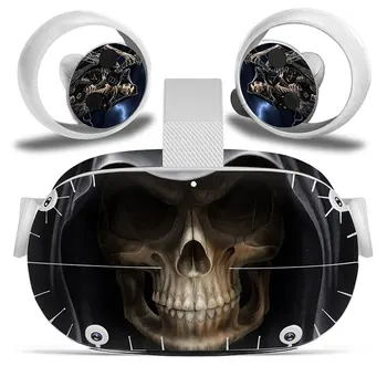 Черепа Протектор VR Очила Стикер, Защитен Стикер за Oculus Quest 2 VR Очила Стикер #0291
