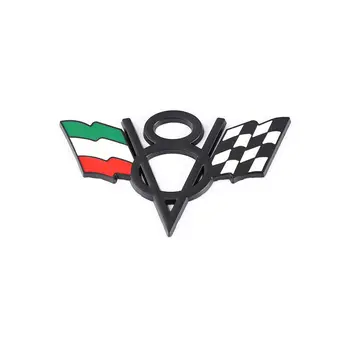 Черно Италия V8 Флаг Крило на Вратата на Багажника Емблемата на Ram Титан Silverado Sierra Автомобилни Стикери с Аксесоари за Джаджи